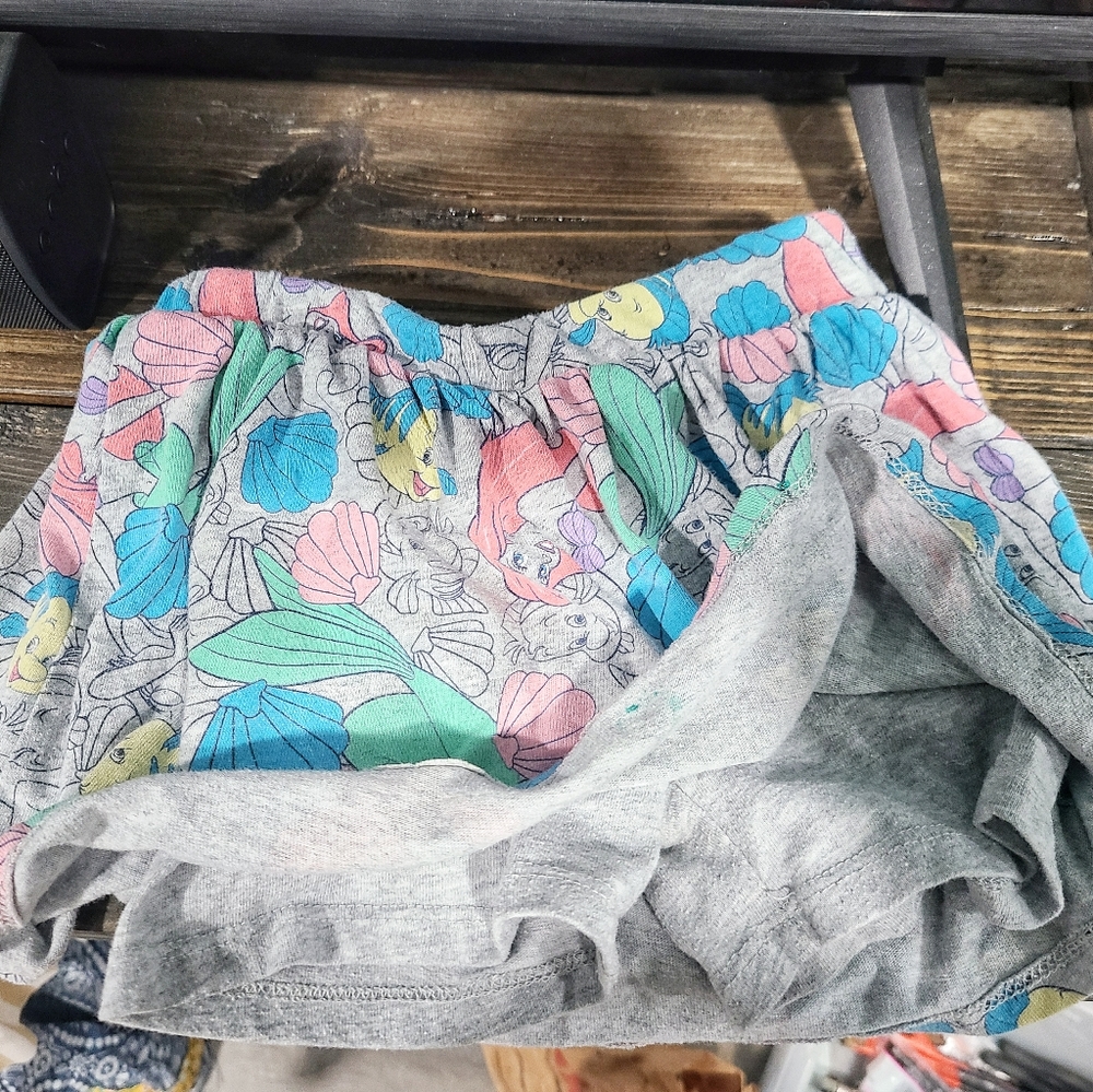 Disney Little Mermaid skirt sz 4/5